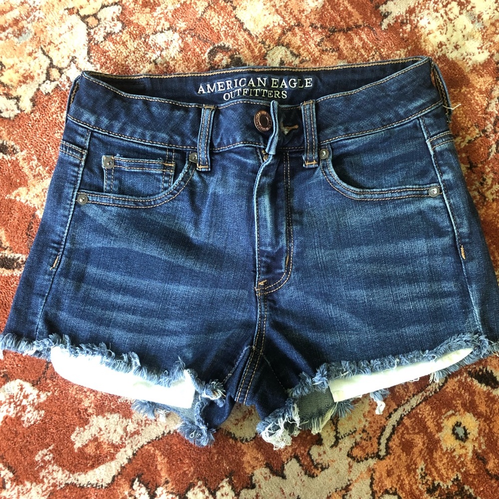 American Eagle Hi-Rise Shortie Size 4